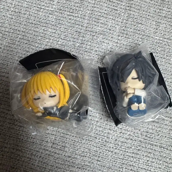 [BUNJANG] Death Note Nemurasetai Gacha L & Misa Set / 데스노트 네무라세타이 가챠 엘 미사 세트