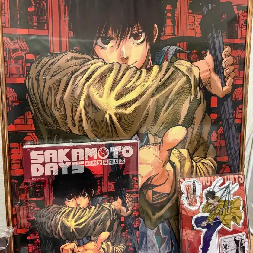 [BUNJANG] Sakamoto Days Volume 6 & Nagumo Diorama Set / 나구모 디오라마+사카모토 데이즈 6권+포스터
