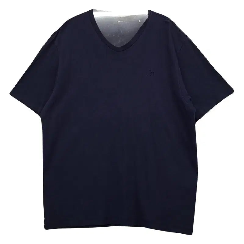 [BUNJANG] HAZZYS Navy Short-Sleeve T-Shirt Size 105 / 해지스 네이비 반팔티 105