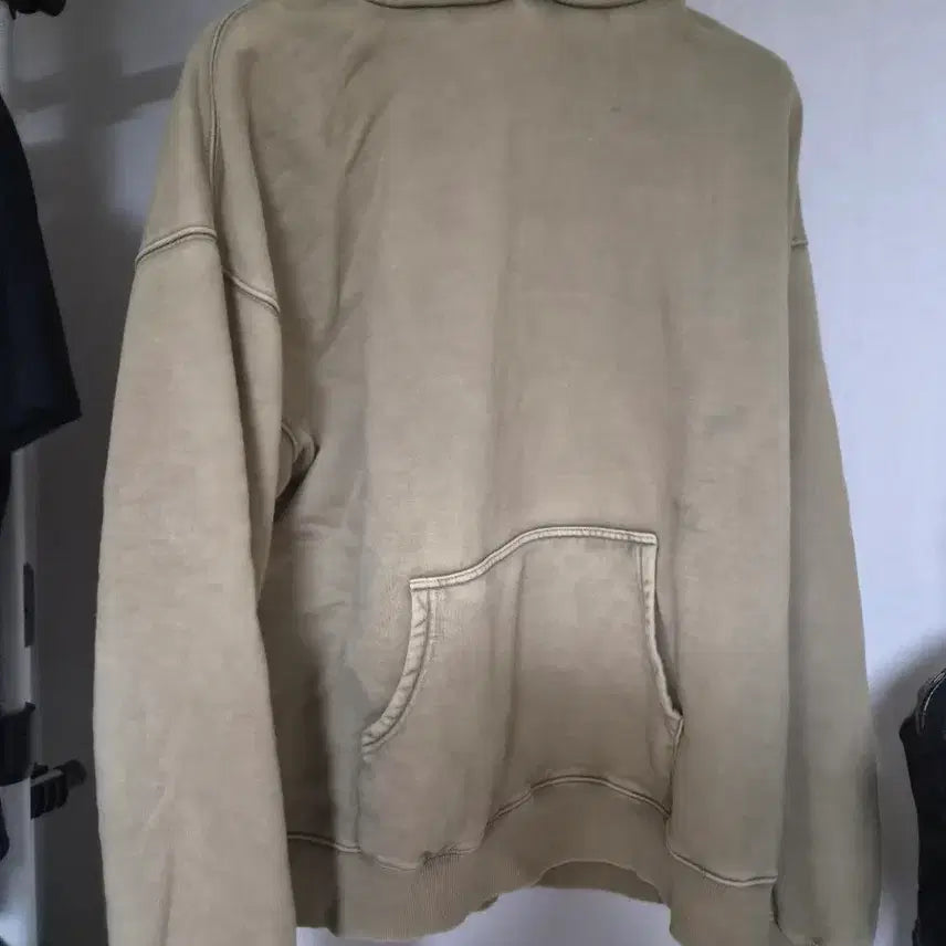 [BUNJANG] Blind Files Hoodie 2 Beige / 블라인드파일즈 후디 2