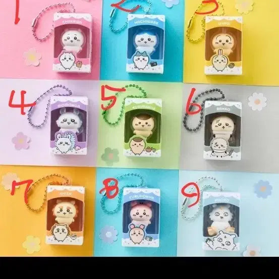 [BUNJANG] Cheeikawa Choco Box Keychain / 치이카와 초코박스 키링