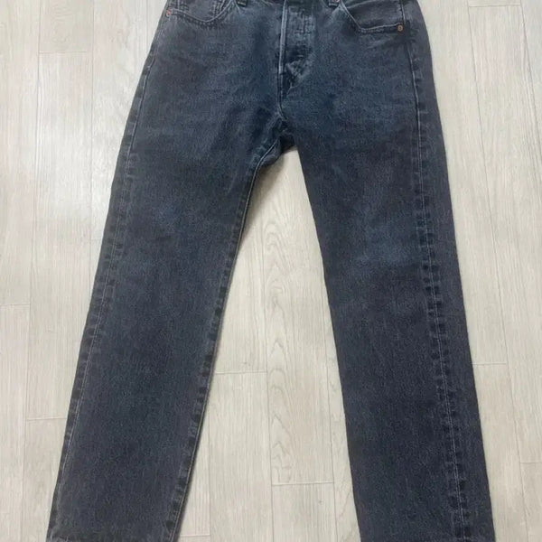 [BUNJANG] Levi's x BEAMS Black Denim Jeans 30x28 / 리바이스 빔즈 블랙 흑청 30x28
