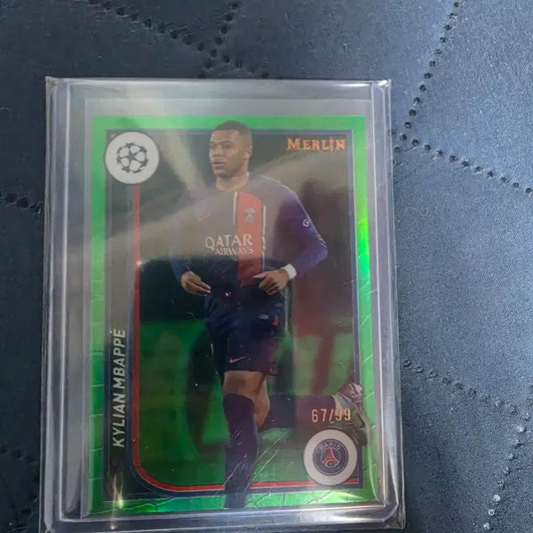 [BUNJANG] Kylian Mbappé Limited Edition Football Card #67/99 / 해외축구카드 음바페 /99한정 카드