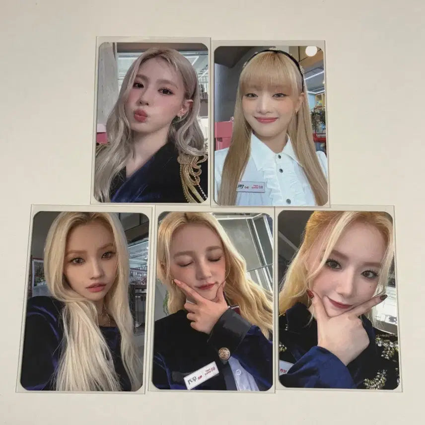 [BUNJANG]  (G)I-DLE Lucky Draw Neverland Zone Photocard Set Bundle Set / (여자)아이들 팬미팅 행운의편지 네버랜드존 포토카드 2일차 세트 일괄
