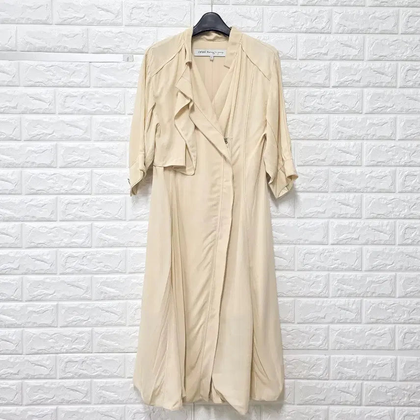 [BUNJANG] M Handsome Objet Zip-Up Dress E88 / M 한섬 오브제 집업 원피스 E88