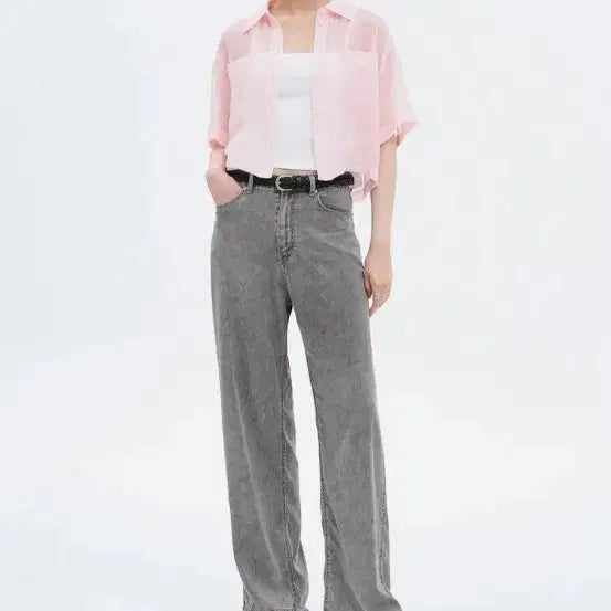 [BUNJANG] Eight Seconds Summer Soft Denim Jeans Black 73 / 새옷 5만원 에잇세컨즈 여름 부드러운 데님진 흑청바지 73