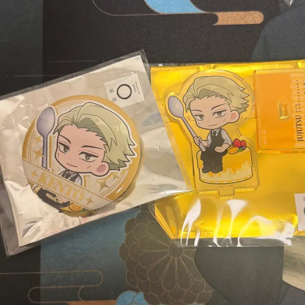 [BUNJANG] Jujutsu Kaisen Nanami Acrylic Stand & Badge Bundle / 주술회전 스위파 나나미 아크릴스탠드,뱃지 일괄 판매해요