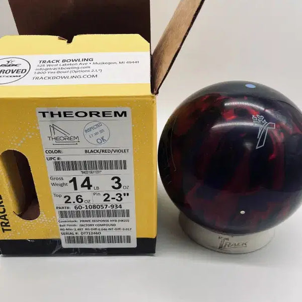 [BUNJANG] Track ؟؟ ؟؟ 14lb Bowling Ball / 트랙 씨어럼 오리지널 14p 14파운드 볼링공 새볼(14p 교환 가능)