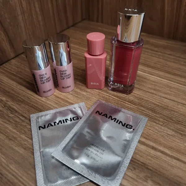 [BUNJANG] BBIA Pig Ddang Daily Bottle, Naming Over Dewy Glossy Lip Tint Blush, Layered Fit Cushion / 삐아,네이밍 립 싸게 팔아요(새상품)