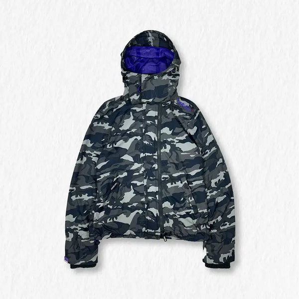 [BUNJANG] Superdry White Camo Windcheater Jacket / 슈퍼드라이 윈드치터 화이트카모 자켓