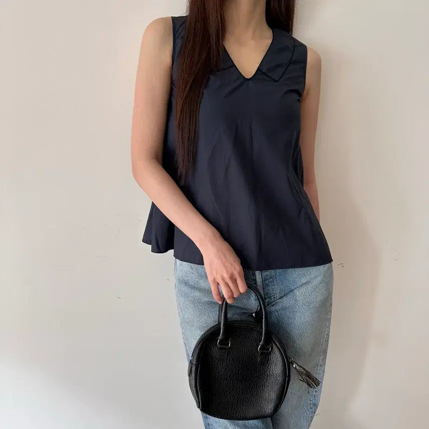 [BUNJANG] Marni Sleeveless Blouse / 마르니 marni 슬리브리스 블라우스