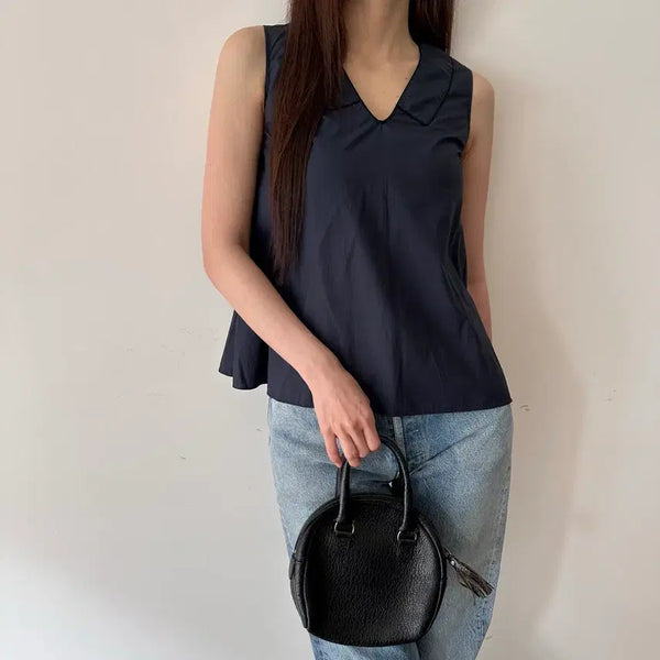 [BUNJANG] Marni Sleeveless Blouse / 마르니 marni 슬리브리스 블라우스