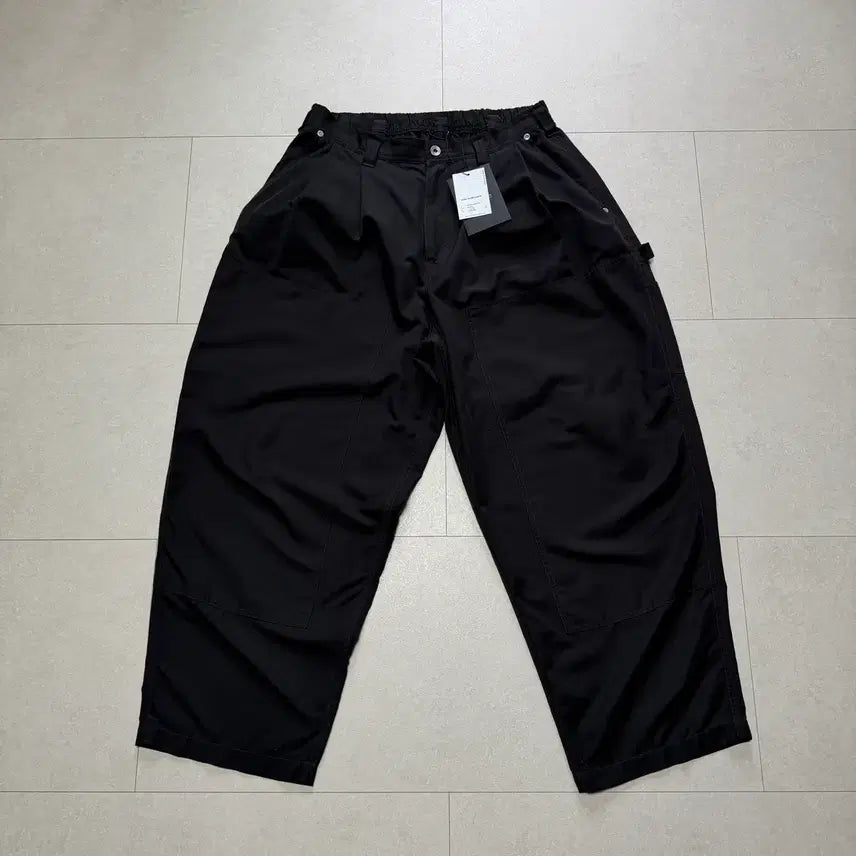 [BUNJANG] Moif Over Work Pants Black Size 2 / [moif] 모이프 오버 워크팬츠 2
