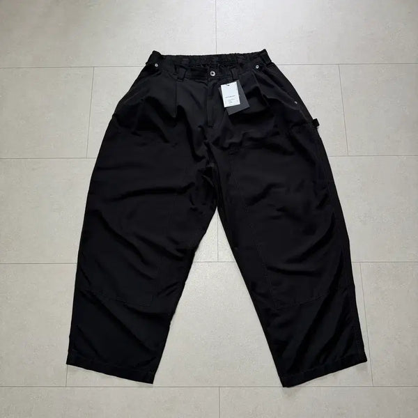 [BUNJANG] Moif Over Work Pants Black Size 2 / [moif] 모이프 오버 워크팬츠 2