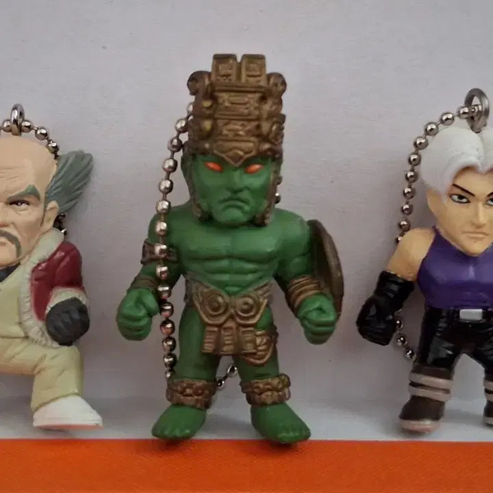[BUNJANG] Tekken Keychain Set (Heihachi, Ogre, Lee Chaolan) / 철권 열쇠고리 헤이하치 오우거 리차오랑 3개 일괄 판매