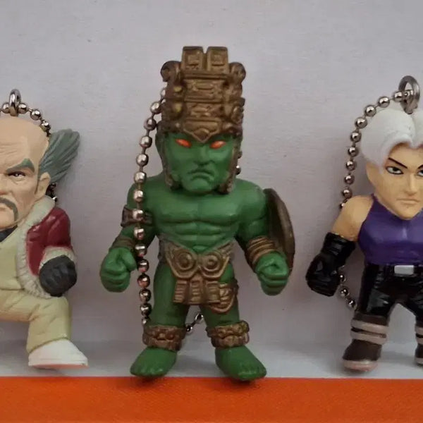 [BUNJANG] Tekken Keychain Set (Heihachi, Ogre, Lee Chaolan) / 철권 열쇠고리 헤이하치 오우거 리차오랑 3개 일괄 판매