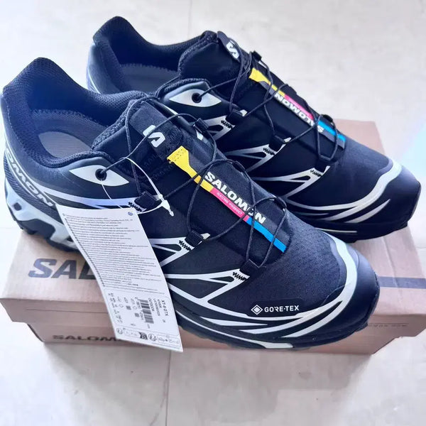 [BUNJANG] Salomon XT-6 GORE-TEX Black Silver Sneakers (275mm) / 살로몬 XT-6 고어텍스 블랙 실버 275MM