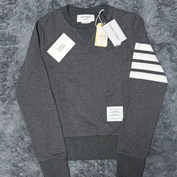 [BUNJANG] Thom Browne Signature Striped Armband Women's Sweatshirt / [새상품/40]톰브라운 사선완장 여성맨투맨