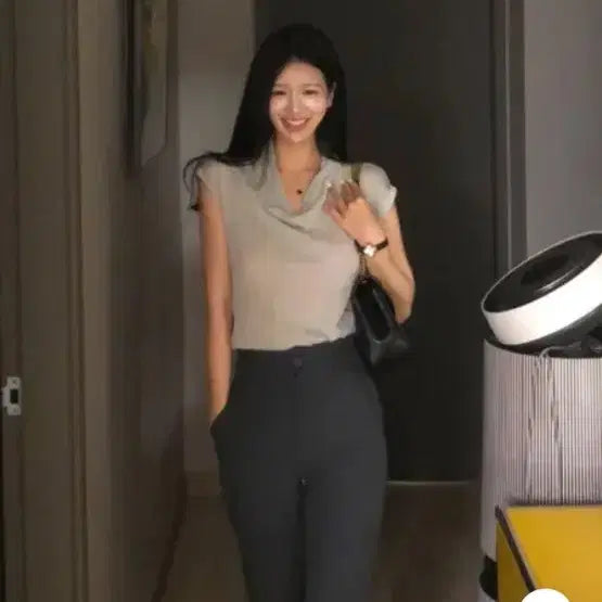 [BUNJANG] Miomaron Cowl Neck Knit / 미오마로네 카울넥니트