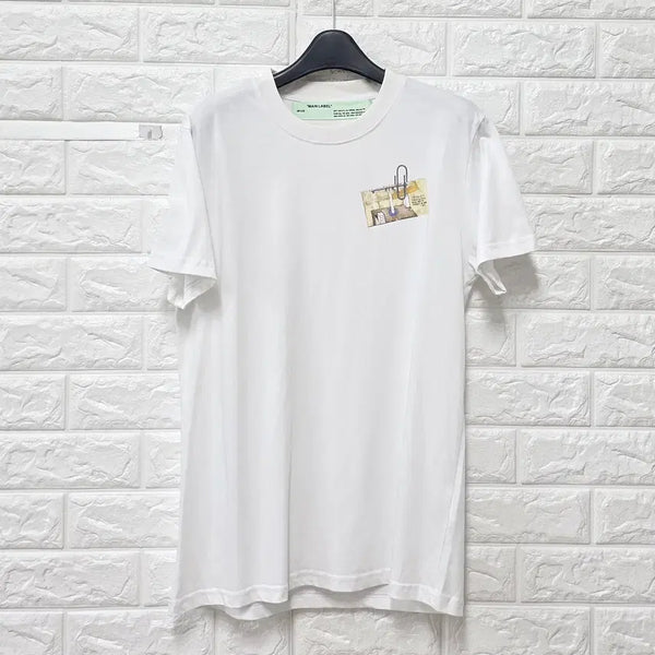 [BUNJANG] Off-White Short-Sleeve T-Shirt / M 오프화이트 반팔 티 E95