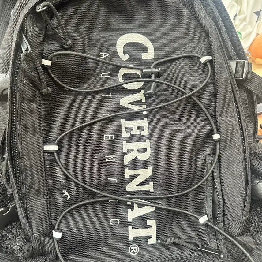 [BUNJANG] Covernat Backpack Bag Black / 커버낫 백팩 가방 블랙 검정