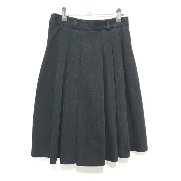 [BUNJANG] Denim Pleated Midi Skirt M / 데님 플리츠 미디 스커트 M_M2801