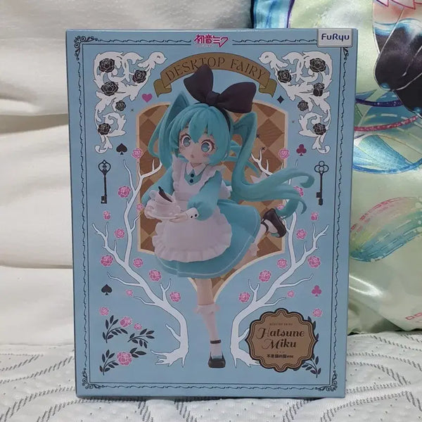 [BUNJANG] FURYU Desktop Fairy Alice in Wonderland Ver. Hatsune Miku Figure / [정품] 후류 데스크탑 페어리 하츠네미쿠 이상한 나라의 앨리스 Ver.