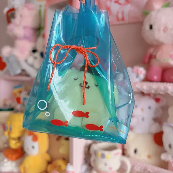 [BUNJANG] Sanrio Pompompurin Festival Goldfish Concept Plush Keychain / 산리오 폼폼푸린 마츠리 금붕어컨셉 인형