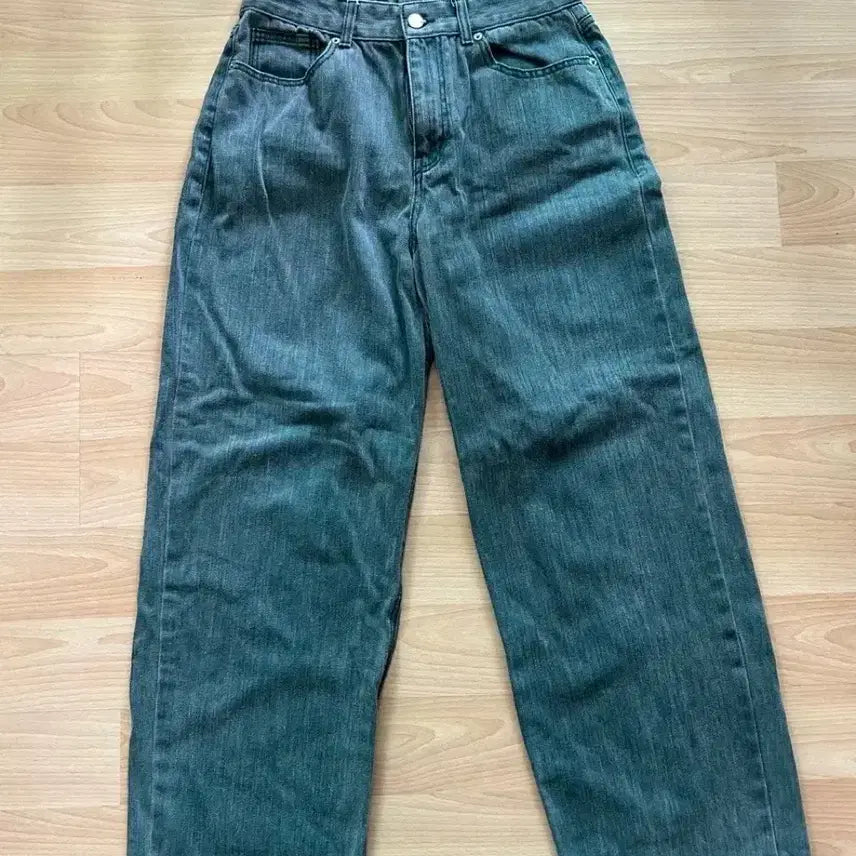 [BUNJANG] 8seconds Color Washing Denim Pants Green / 에잇세컨즈 저온스 컬러 워싱 데님 팬츠 그린