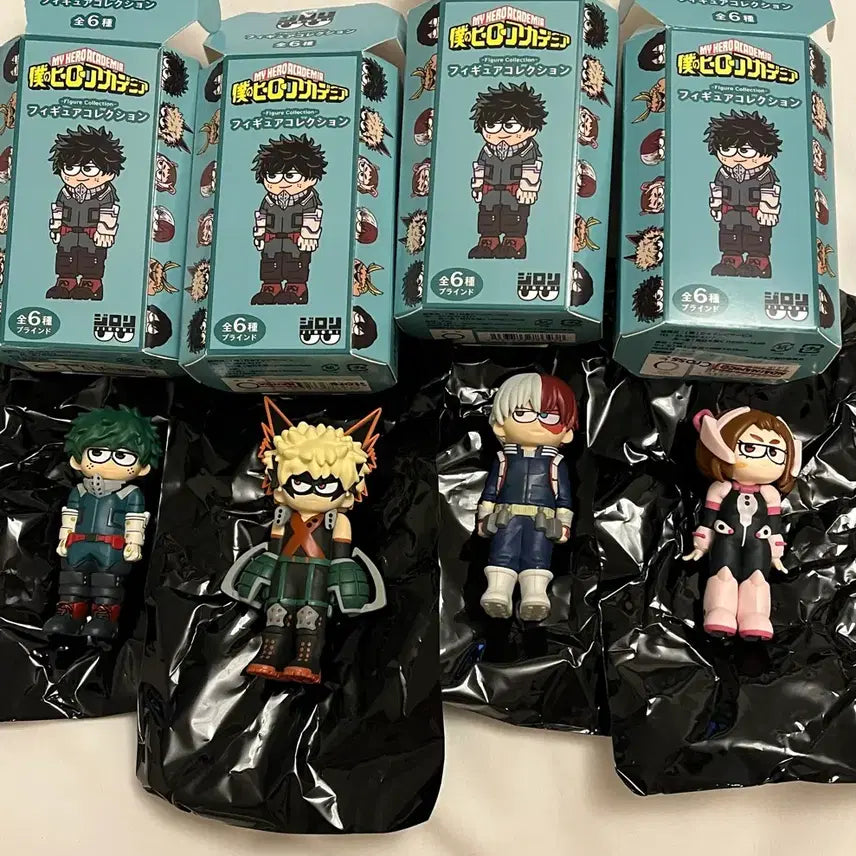 [BUNJANG] My Hero Academia Loft Jirori Figures 4-Piece Bundle Set / 히로아카 로프트 지로리 피규어 4종 일괄판매