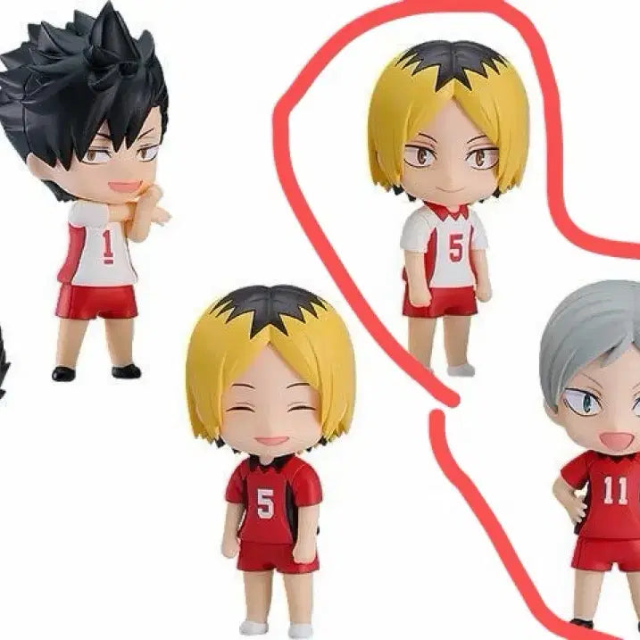 [BUNJANG] Haikyuu!! Nekoma Surprise Nendoroid Mini Kenma Kozume & Lev Haiba Bundle Set / 하이큐 네코마 서프라이즈 미니넨도 켄마 리에프 양도