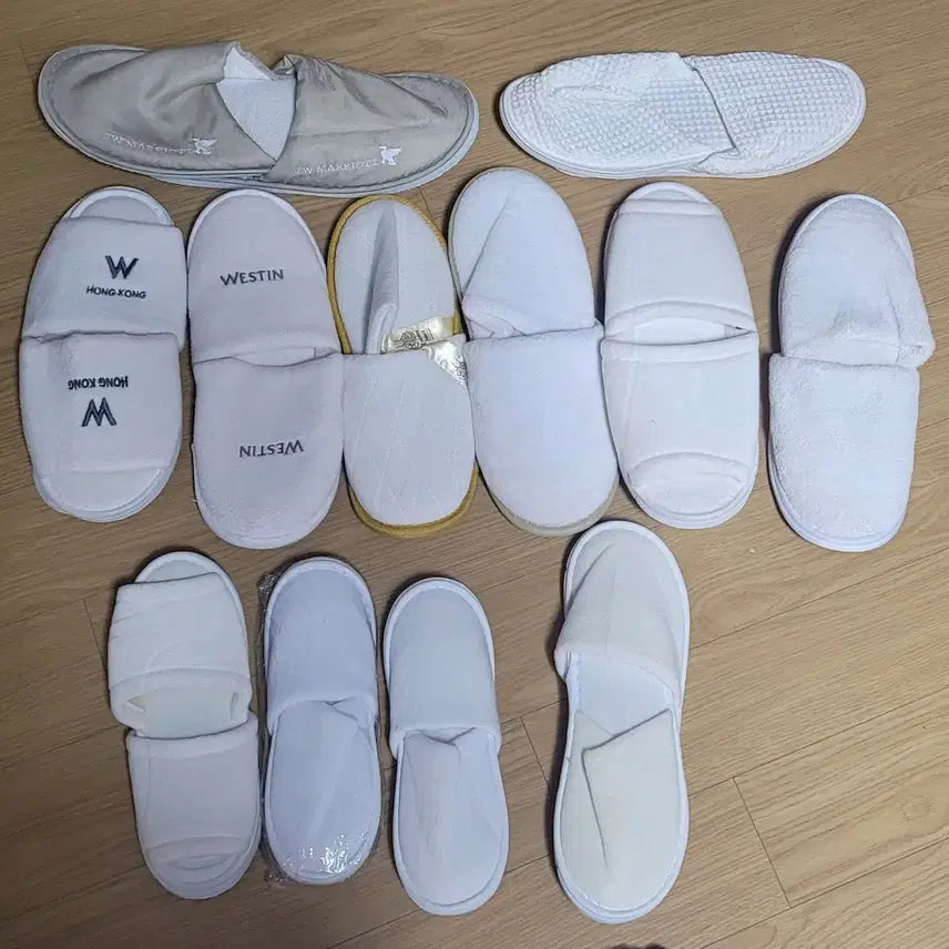 [BUNJANG] Hotel Style Indoor Slippers / 호텔식 실내 슬리퍼
