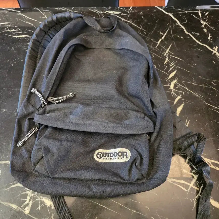 [BUNJANG] Used Outdoor Backpack Black / 아웃도어 백팩(*중고) 블랙색상 판매합니다.