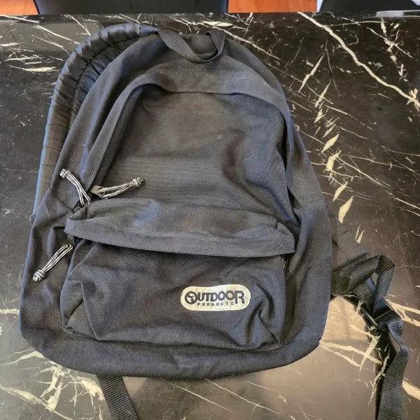 [BUNJANG] Used Outdoor Backpack Black / 아웃도어 백팩(*중고) 블랙색상 판매합니다.