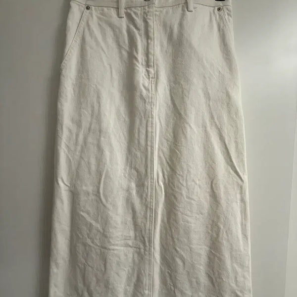 [BUNJANG] URBANIC30 White Long Skirt (M) / 얼바닉30 치마 M사이즈