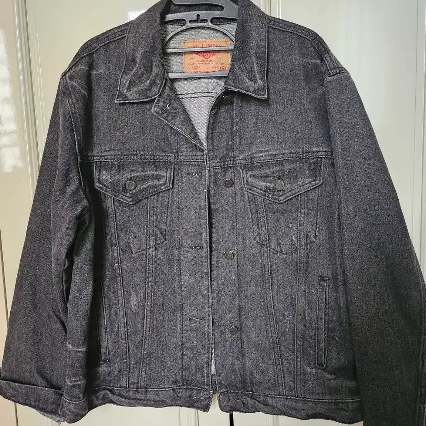 [BUNJANG] Grey Denim Jacket / 청자켓 그레이