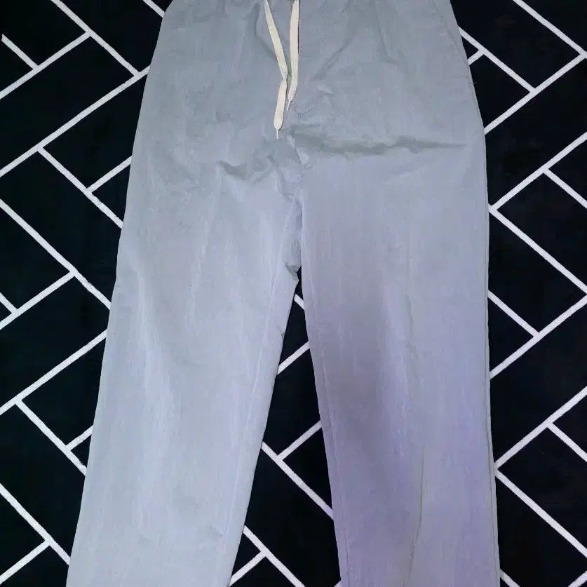 [BUNJANG] Holysun Cobe Denim-Like Pants M Blue Grey / 홀리선 코브 데님라이크 팬츠 M 블루 그레이