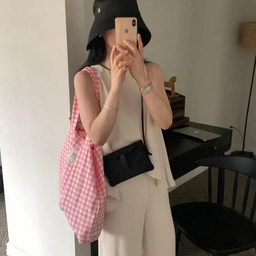 [BUNJANG] Bonggeut Makki Bag Black / 봉긋 마키백 블랙 (생활감)