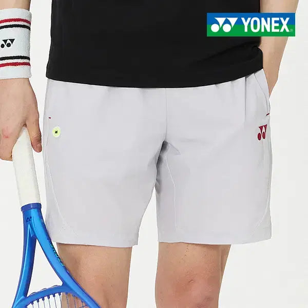 [BUNJANG] Yonex Men's Tennis Shorts 265PH001M Light Grey / 요넥스 남성용 테니스 반바지 265PH001M