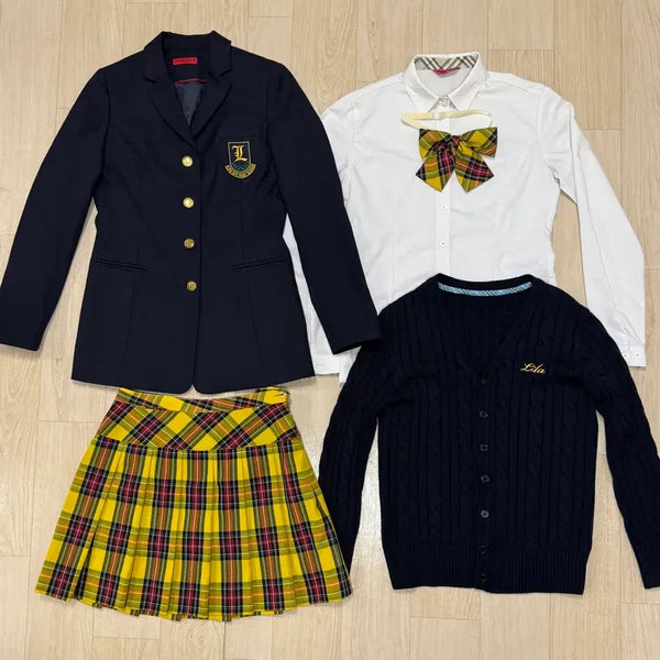 [BUNJANG] Lila Art High School Uniform Set (Winter) / 리라아트고 여자 교복 동복 세트