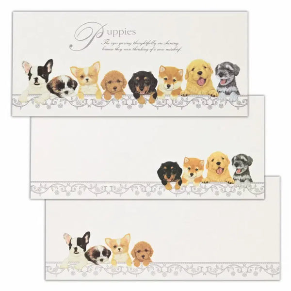 [BUNJANG] Japanese Dog Illustration Memo Pad / 일본 강아지 일러스트 메모지