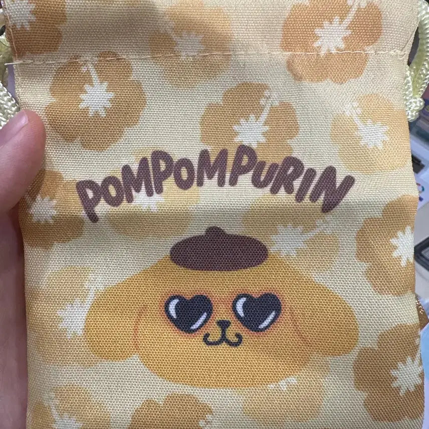 [BUNJANG] Tanning Pompompurin Mini Pouch / 태닝 폼폼푸린 미니 파우치