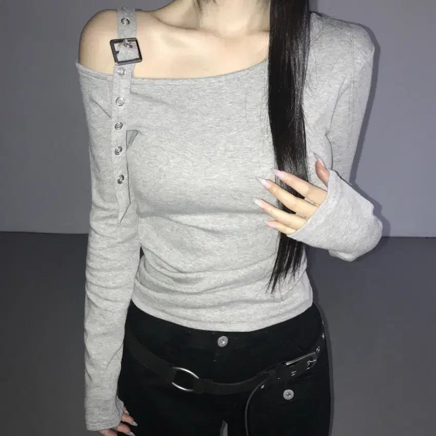 [BUNJANG] The Airtown Off-Shoulder Top / 디에어타운 오프숄더