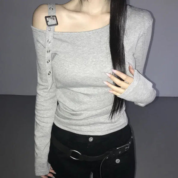 [BUNJANG] The Airtown Off-Shoulder Top / 디에어타운 오프숄더