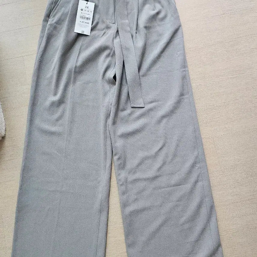 [BUNJANG] Mixxo Wide Slacks Gray / 미쏘 와이드 슬랙스 그레이