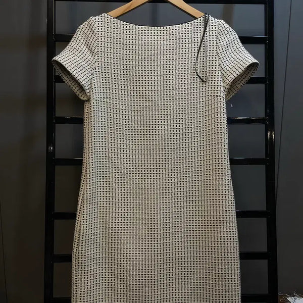 [BUNJANG] Massimo Dutti Colorblock Tweed Dress / [36] 마시모두띠(Massimo Dutti) 배색 트위드 원피스 4.9