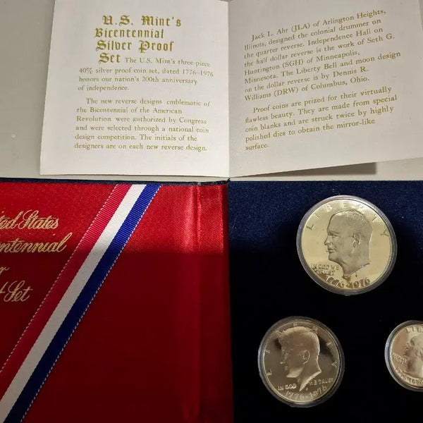 [BUNJANG] 1976 U.S. Mint Bicentennial Silver Proof Set / 미조폐국 발행 미국 독립 200주년 은화 프루프 세트