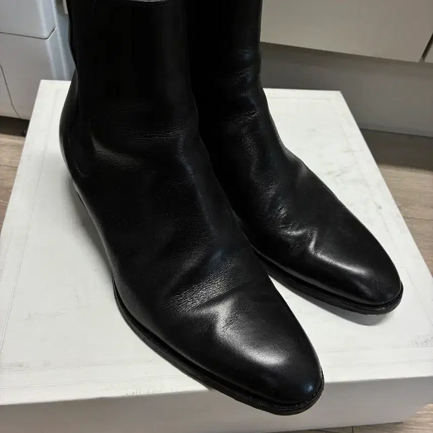 [BUNJANG] Celine Leather Drustore Boots / 셀린느 드럭스토어 부츠 43