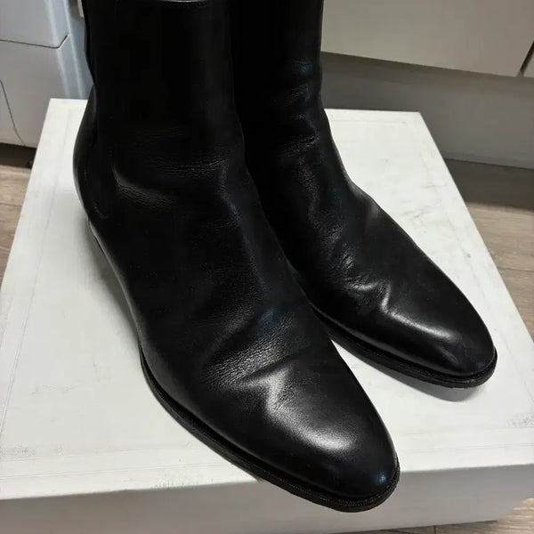 [BUNJANG] Celine Leather Drustore Boots / 셀린느 드럭스토어 부츠 43