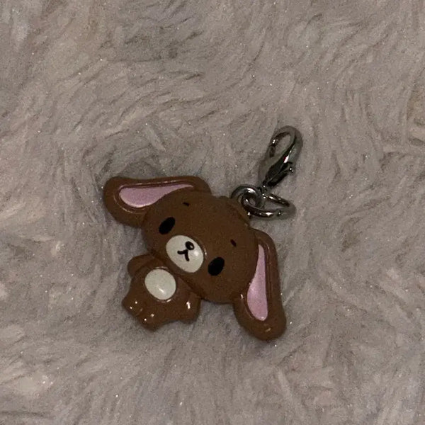 [BUNJANG] Sanrio All Stars Sugarbunnies Majirushi Keychain / 산리오 올스타즈 메지루시 쿠로우사 시로우사 슈가바니즈 메지루시